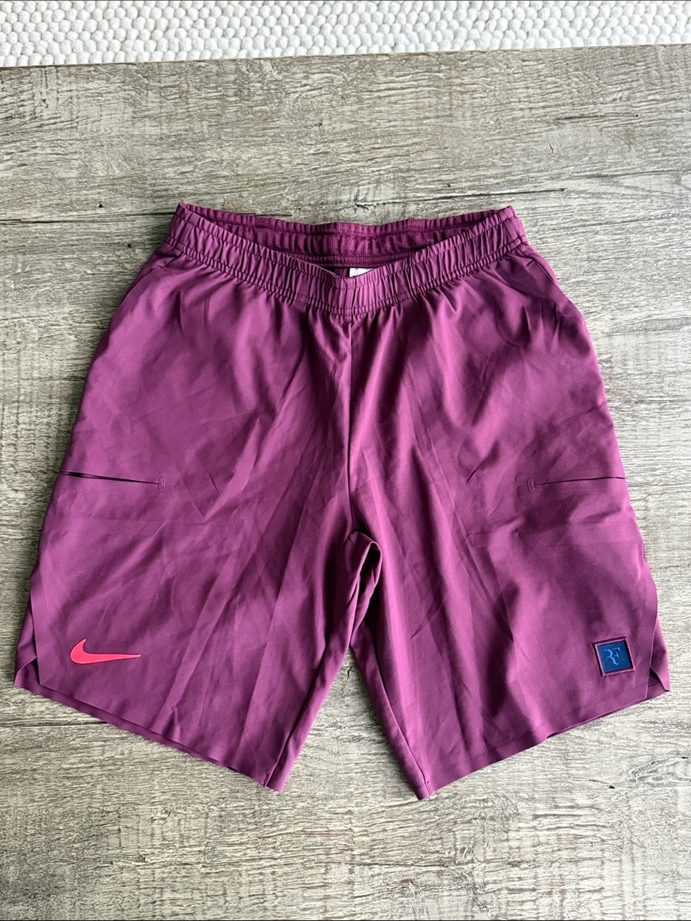 Nike NikeCourt Roger Federer RF Tennis Shorts Athletic Purple XS